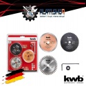 KWB Set reznih listova za mini kružnu pilu za drvo, beton, keramiku (49575915)
