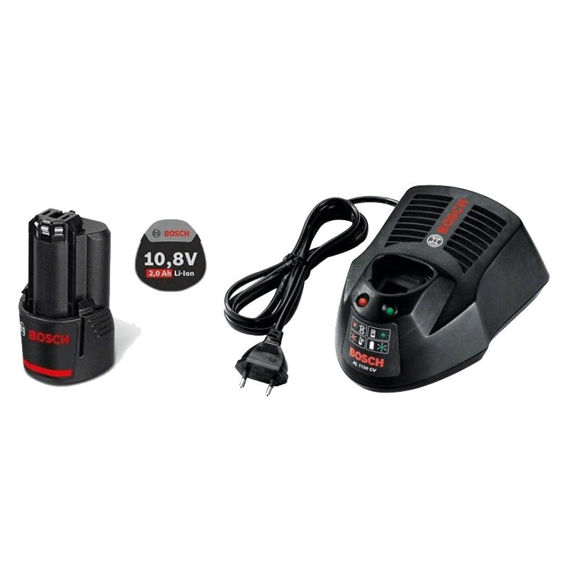 BOSCH 10.8 V / 2.0 Ah Professional Li-Ion akumulator + AL 1130 CV brzi punjač