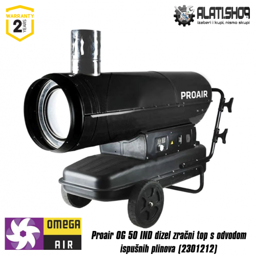 Proair OG 50 IND dizel zračni top s odvodom ispušnih plinova (2301212)