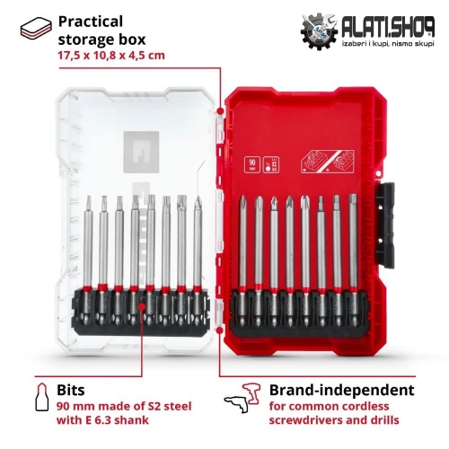 KWB set bitova izvijača dugih 90 mm 16/1 (49118973)