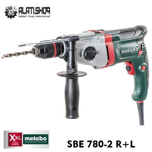 METABO SBE 780-2 R+L vibraciona bušilica u koferu (600781500)