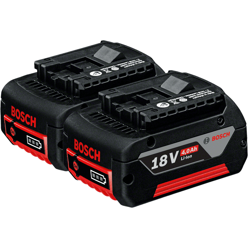 BOSCH 18 V / 4.0 Ah Professional 2x Li-Ion akumulator