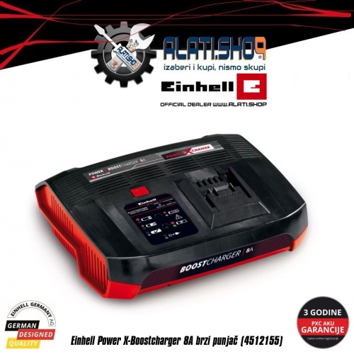 Einhell Power X-Boostcharger 8A brzi punjač (4512155)
