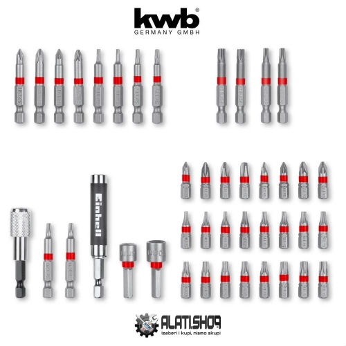 KWB set bitova sa magnetnim držačem 42/1 (49118953)