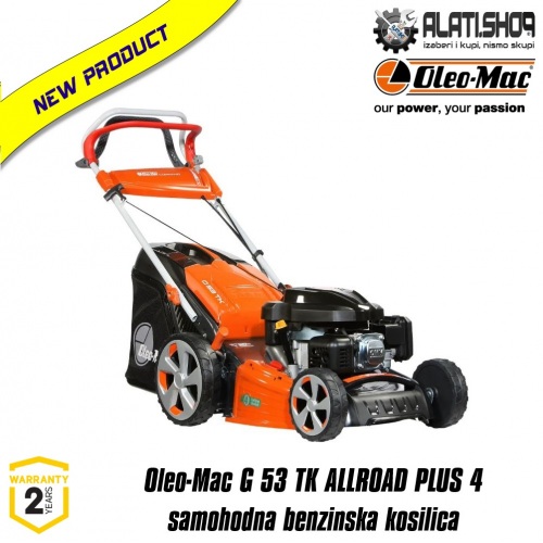 Oleo-Mac G 53 TK ALLROAD PLUS 4 samohodna benzinska kosilica