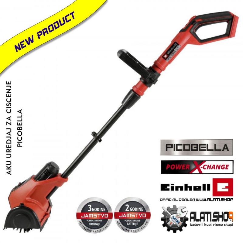 Einhell PICOBELLA 18/90 - Solo Power X-Change akumulatorski čistač (3424220)