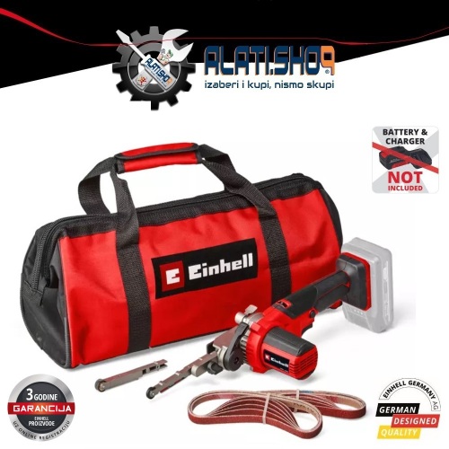 Einhell TE-BF 18 Li - Solo Power X-Change akumulatorska tračna brusilica (4461000)