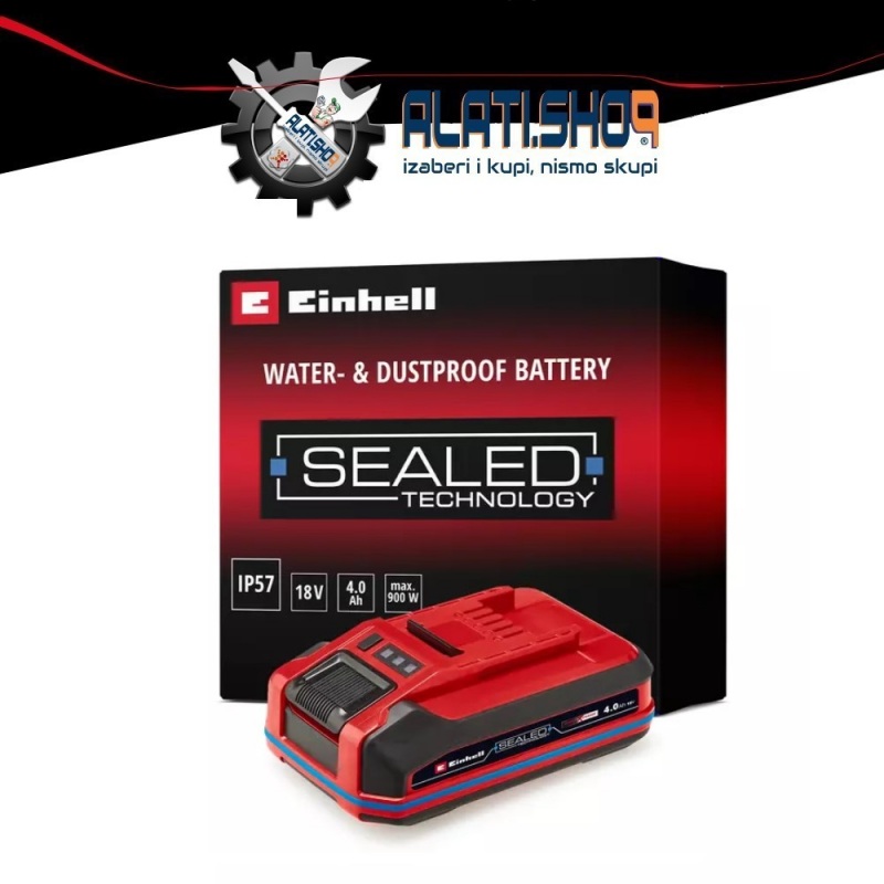 Einhell Power X-Change 18 V / 4.0 Ah Li-Ion SEALED Plus A1 akumulator (4511627)