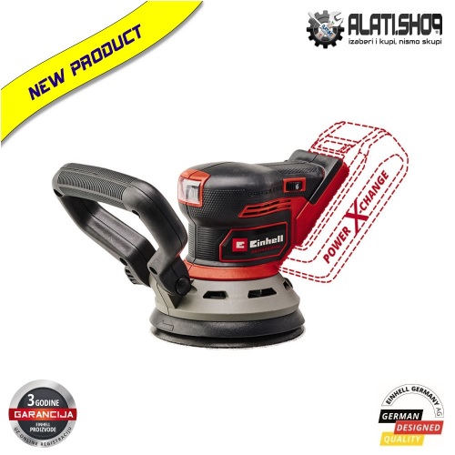 Einhell TP-RS 18/32 Li BL - Solo Power X-Change akumulatorska ekscentrična brusilica (4462020)