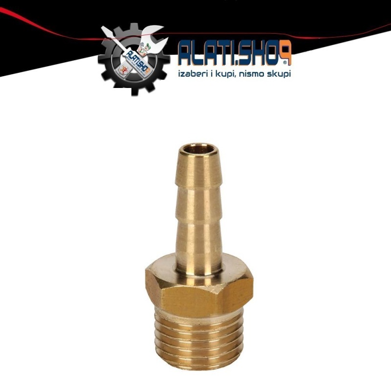 Einhell brza spojka muška 7 mm sa vanjskim navojem R 1/4″ AG (4139665)