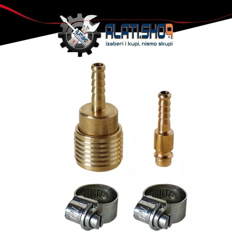 Einhell set spojnica M + Ž za VT crijeva NW7 (4139500)