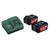 Metabo BASIC SET aku 2x 5.2 Ah + ASC 30-36V brzi punjač