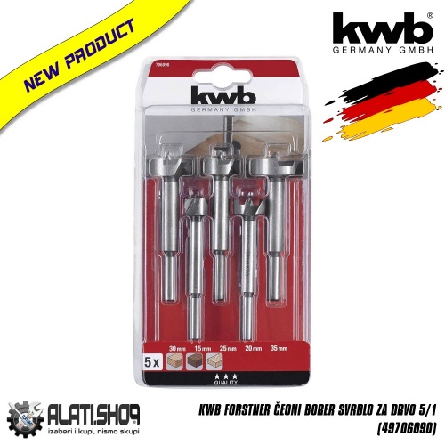 KWB čeoni borer svrdlo forstner za drvo 5/1 (49706090)