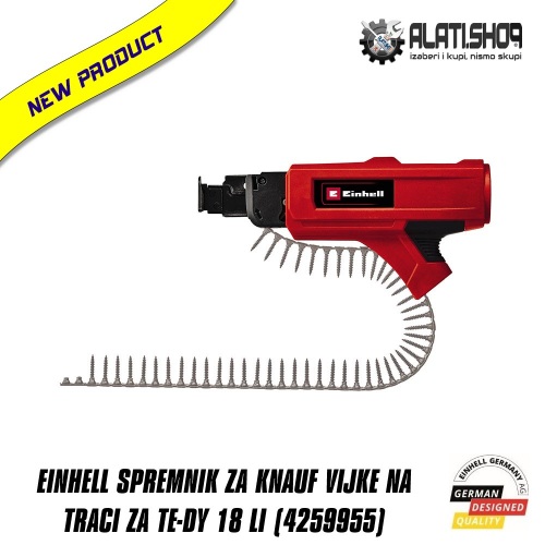 Einhell spremnik za knauf vijke na traci za TE-DY 18 Li (4259955)