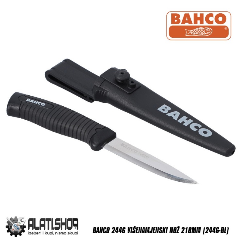 Bahco 2446 višenamjenski nož 218mm (2446-BL)