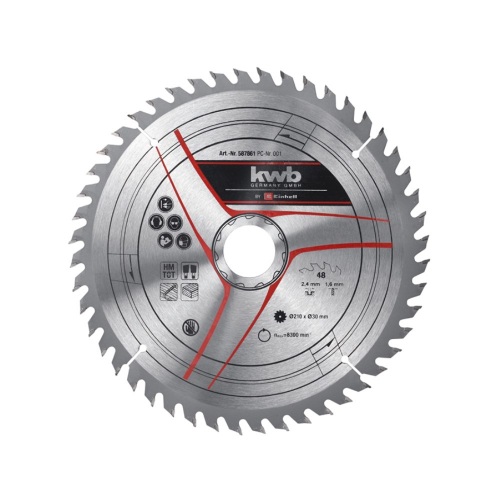 KWB rezni list za TC-SM/MS 216 od tvrdog metala 210x30x2.4/1.6 mm 48Z (49587861)