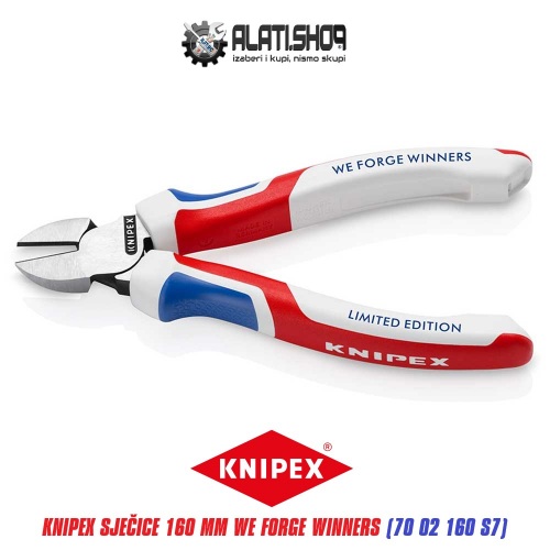 Knipex We Forge Winners Limited Edition sječice 160 mm (70 02 160 S7)