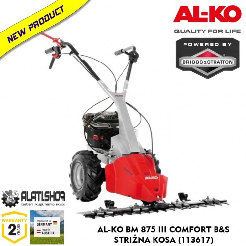 AL-KO BM 875 III COMFORT B&S strižna čeona kosa (113617)
