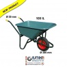 Standard vrtna kolica tačke PVC korito 100 L (4015)
