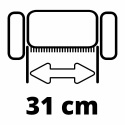 Einhell GC-SC 36/31 Li Solo 36 V Power X-Change akumulatorski prozračivač trave (3420660)