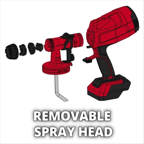 Einhell TC-SY 18/60 Li-Solo Power X-Change akumulatorski pištolj šprica za farbanje (4260025)