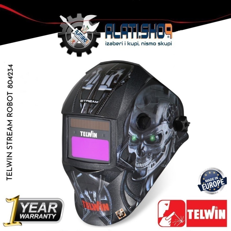 Telwin Stream Robot automatska maska za varenje MMA MIG-MAG TIG (804234)