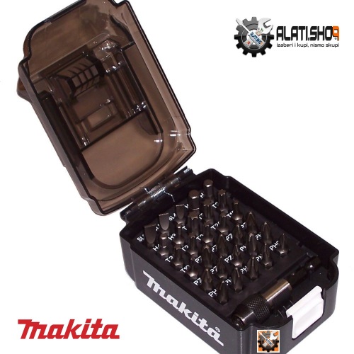 Makita 31-dijelni set bit nastavaka Black SL-PH-PZ-H-T 25 mm za odvijač (E-00016)