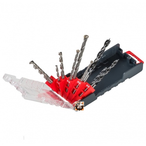 KWB svrdla boreri za drvo, metal i beton set 9/1 (109154)