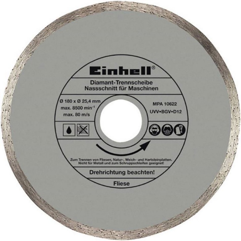 KWB rezna dijamantska ploča 180x25,4 mm za TC-TC 618 (795850)