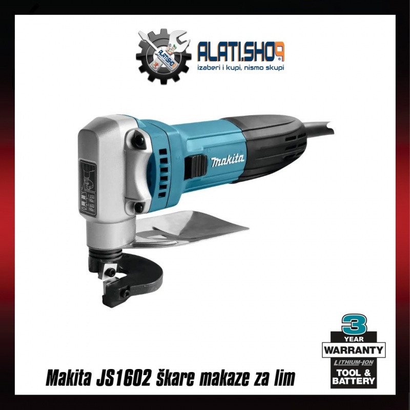 Makita JS1602 škare makaze za lim