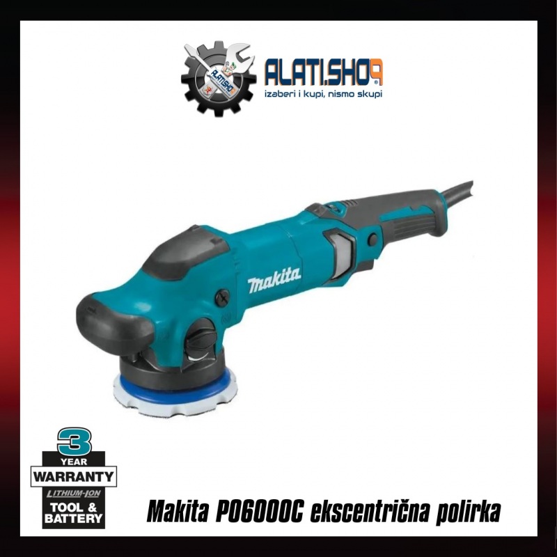 Makita PO6000C ekscentrična polirka