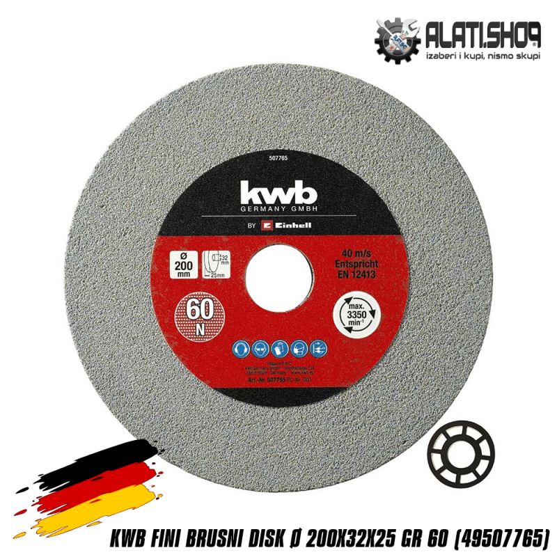 KWB fini brusni disk 200x32x25 mm GR 60 (49507765)