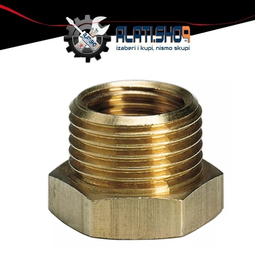 Einhell Redukcija unutarnji navoj R 3/8″ IG na vanjski R 1/2″ AG (4139605)