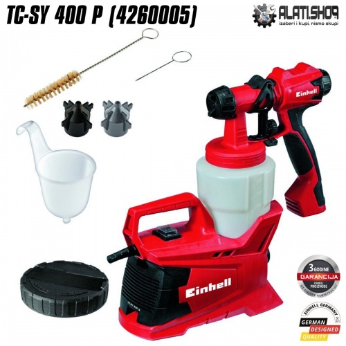 Einhell TC-SY 400 P električni pištolj šprica za farbanje (4260005)