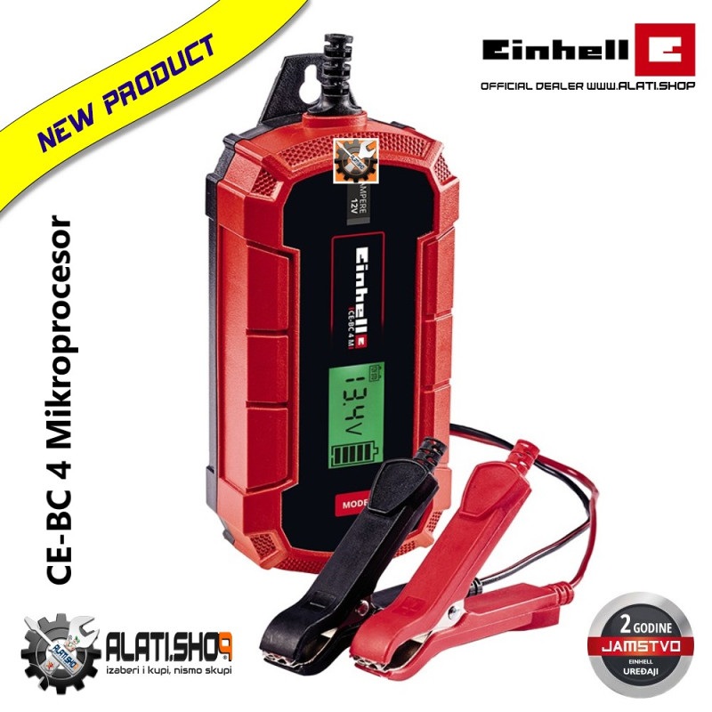 Einhell CE-BC 4 M punjač akumulatora 12V 1/4A 3-120Ah (1002225)