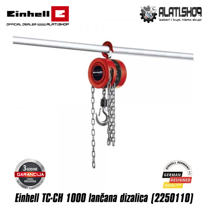 Einhell TC-CH 1000 lančana dizalica (2250110)